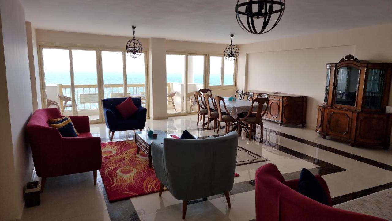 Alex Sea View Apartment - Families Only アレクサンドリア エクステリア 写真